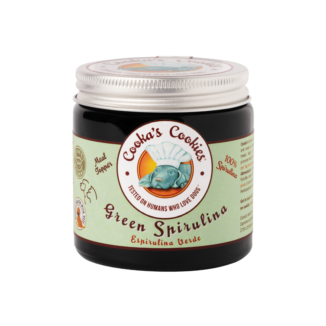 Spiruline verte - Garniture de repas pour chiens et chats