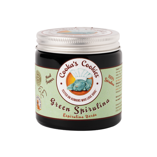 Spiruline verte - Garniture de repas pour chiens et chats