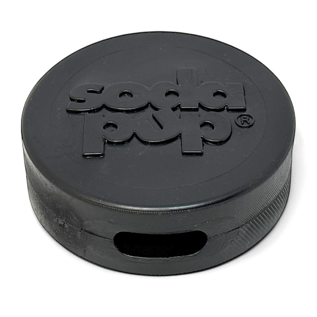 Puck de hockey durable PUP-X porte-gâteries en caoutchouc et jouet à mâcher
