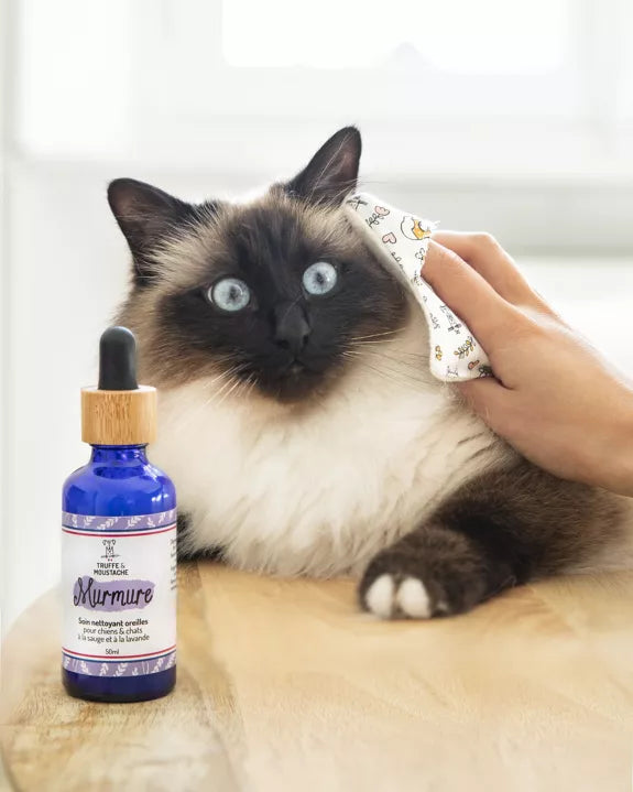 Soin nettoyant pour les oreilles chiens & chats, "Murmure"