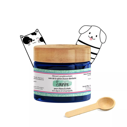 Anti-tartre et bonne haleine – Cure courte – Complément alimentaire chien et chat