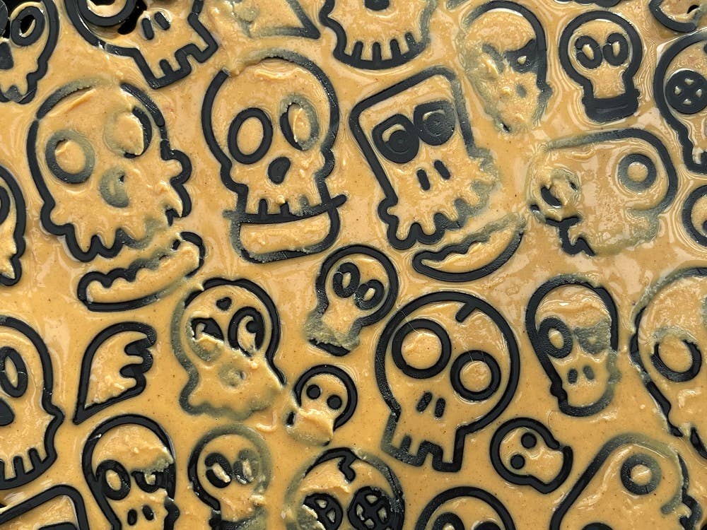 Tapis de léchage zombie