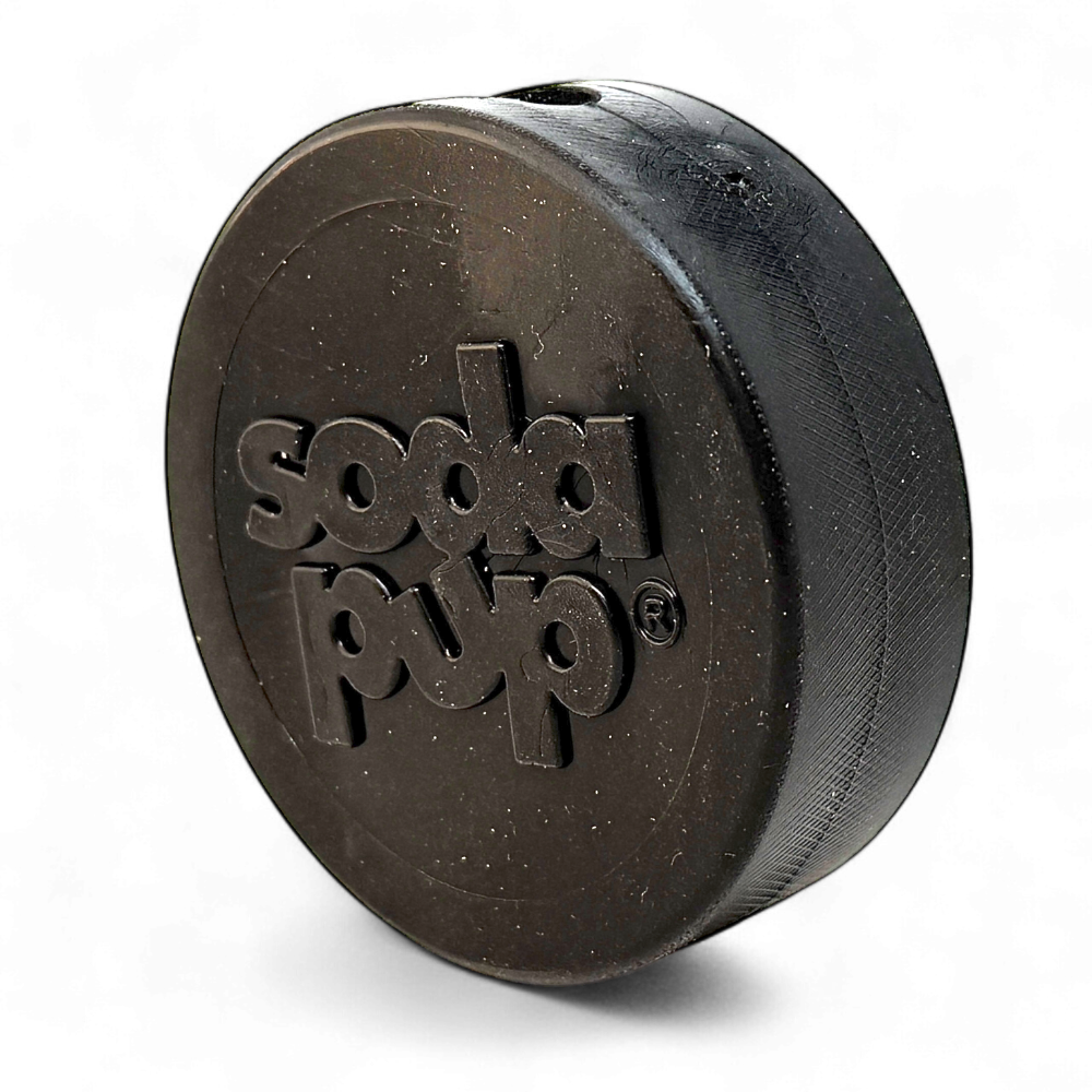 Puck de hockey durable PUP-X porte-gâteries en caoutchouc et jouet à mâcher