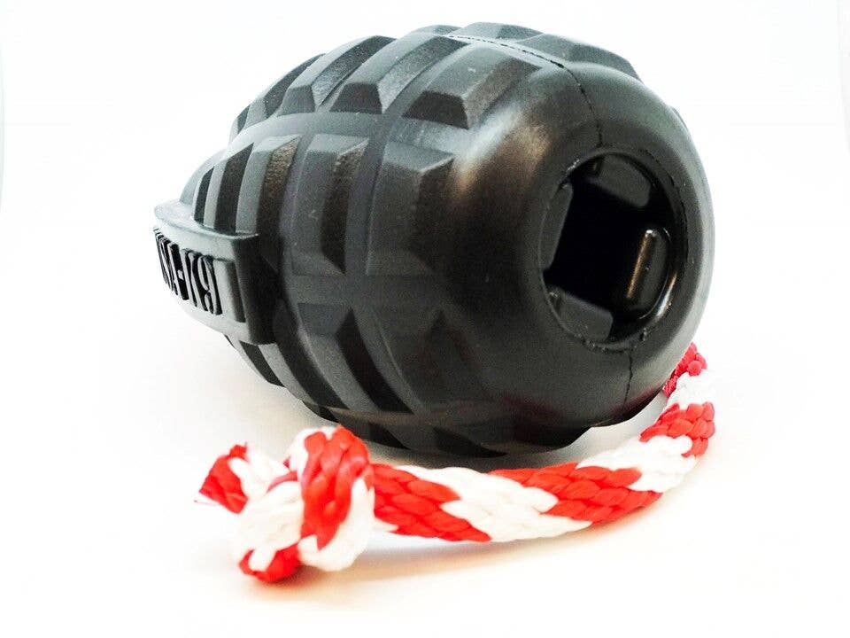 USA-K9 Magnum Grenade - Jouet à mâcher - Jouet récompense