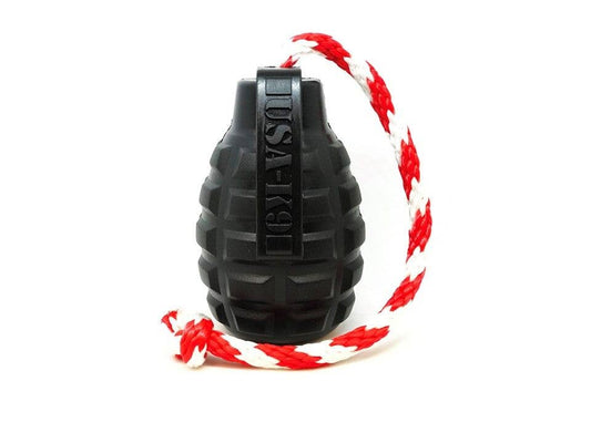 USA-K9 Magnum Grenade - Jouet à mâcher - Jouet récompense