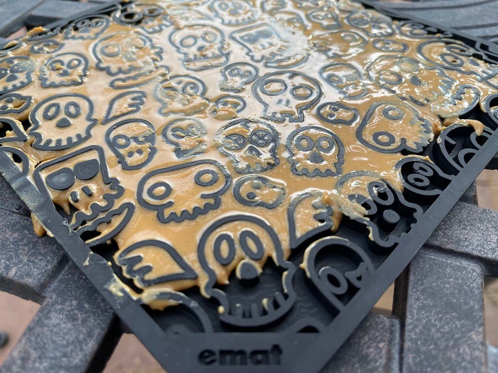 Tapis de léchage zombie