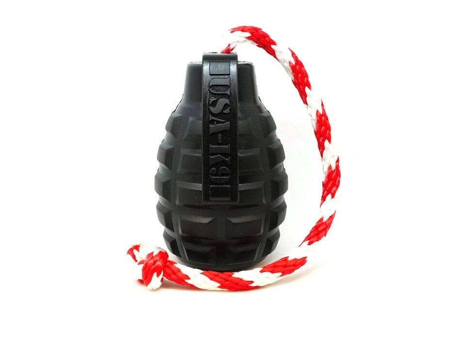 USA-K9 Magnum Grenade - Jouet à mâcher - Jouet récompense