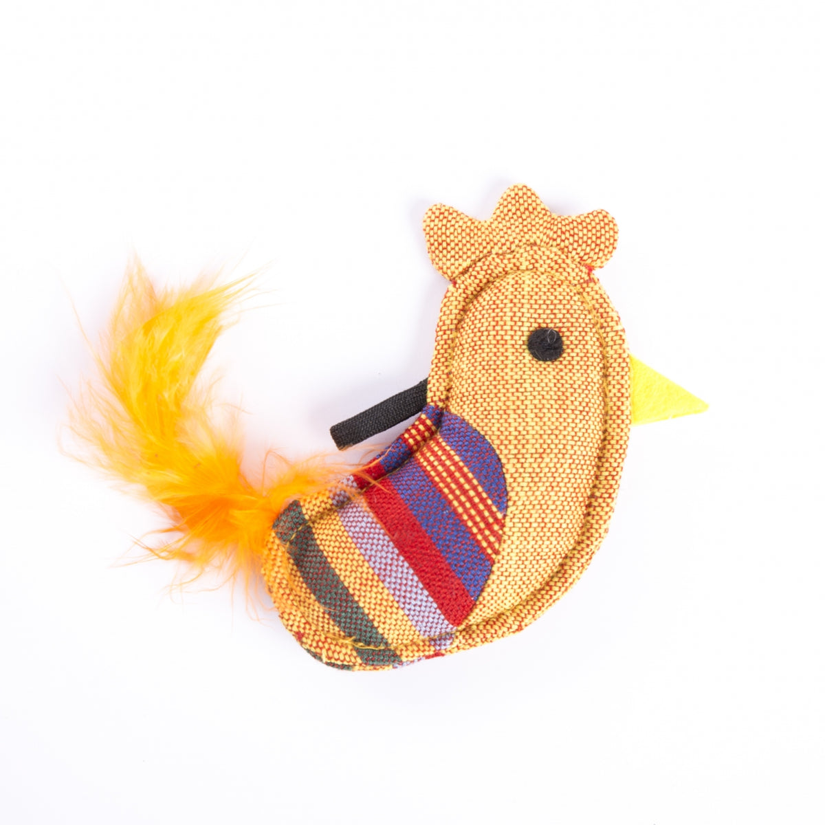 Poule rouge - Tissu ethnique