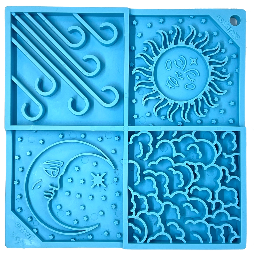 ☁️🌙 tapis à lécher sky design emat – enrichissement & stimulation ☁️🌙 tapis à lécher sky design emat – enrichissement & stimulation